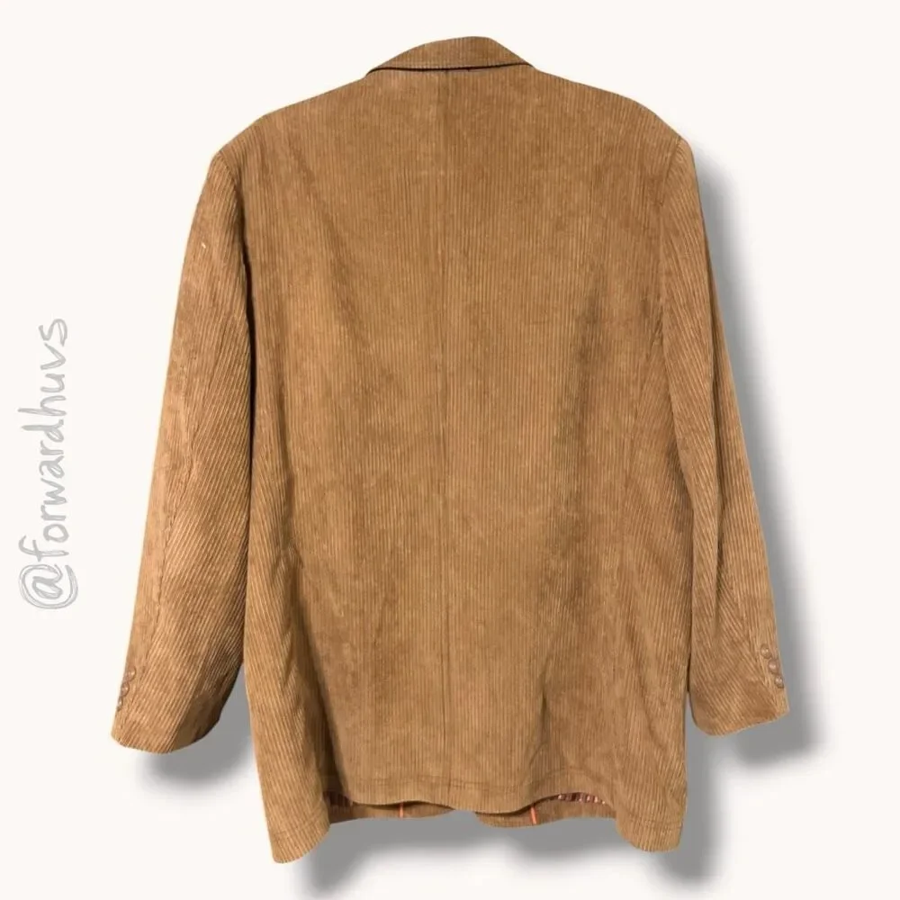 Mantoni Italy Design Corduroy Blazer – Size 46